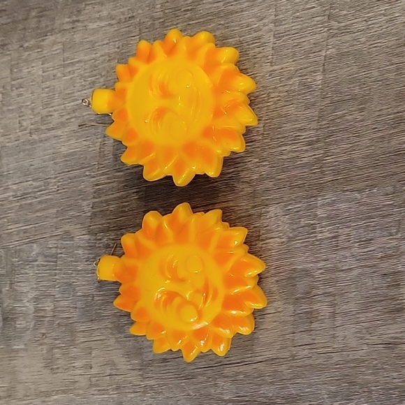 Sun earrings - Picture 2 of 4